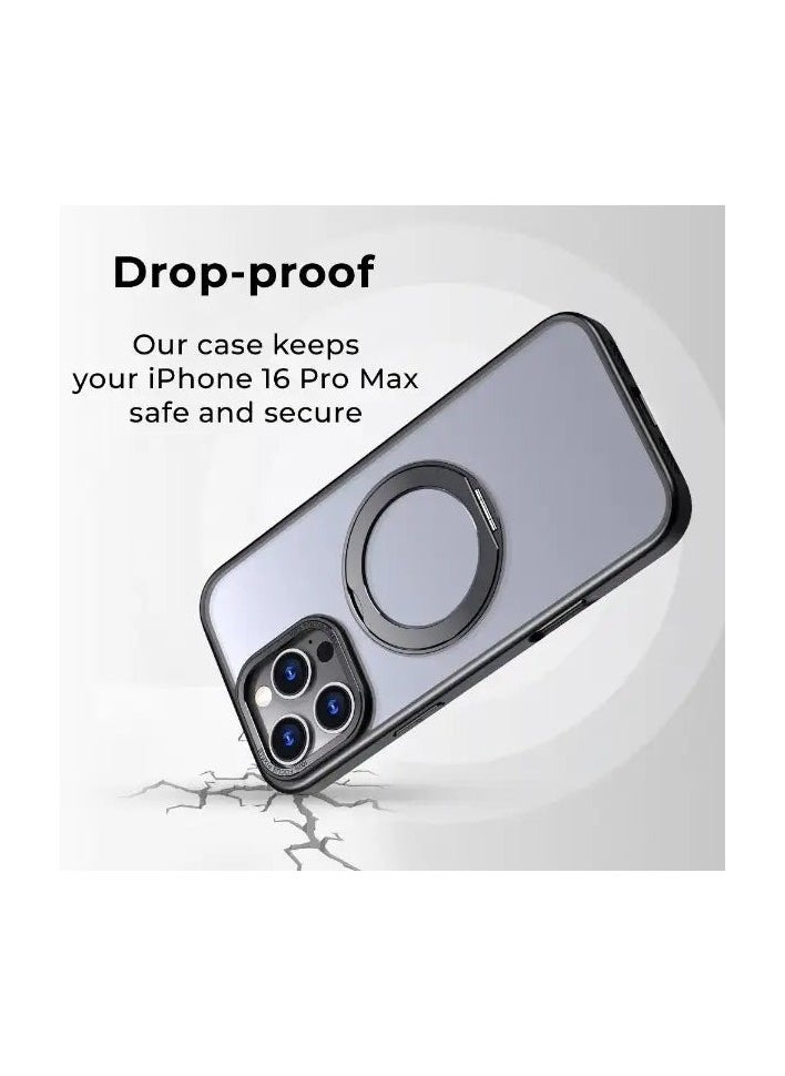 Protect PROTECT FMSIP16PMBLK iPhone 16 pro max Fume Magsafe Case Black  - Image 3