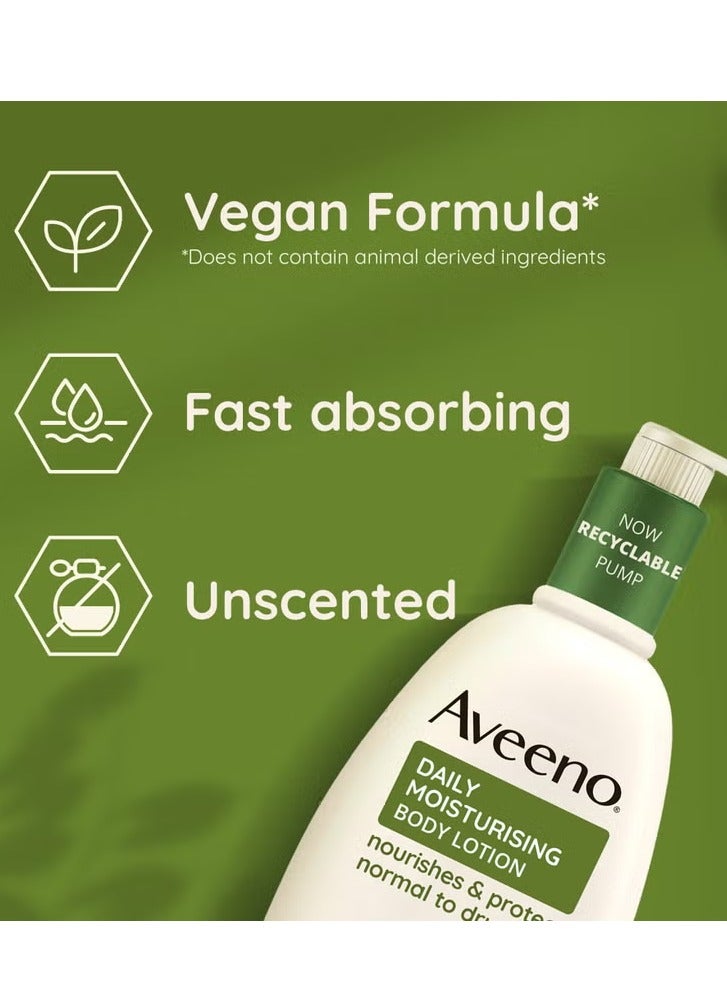 Aveeno Daily Moisturising Lotion Trio for Instant and Long Lasting Hydration 900ml Mega Bundle - Image 4