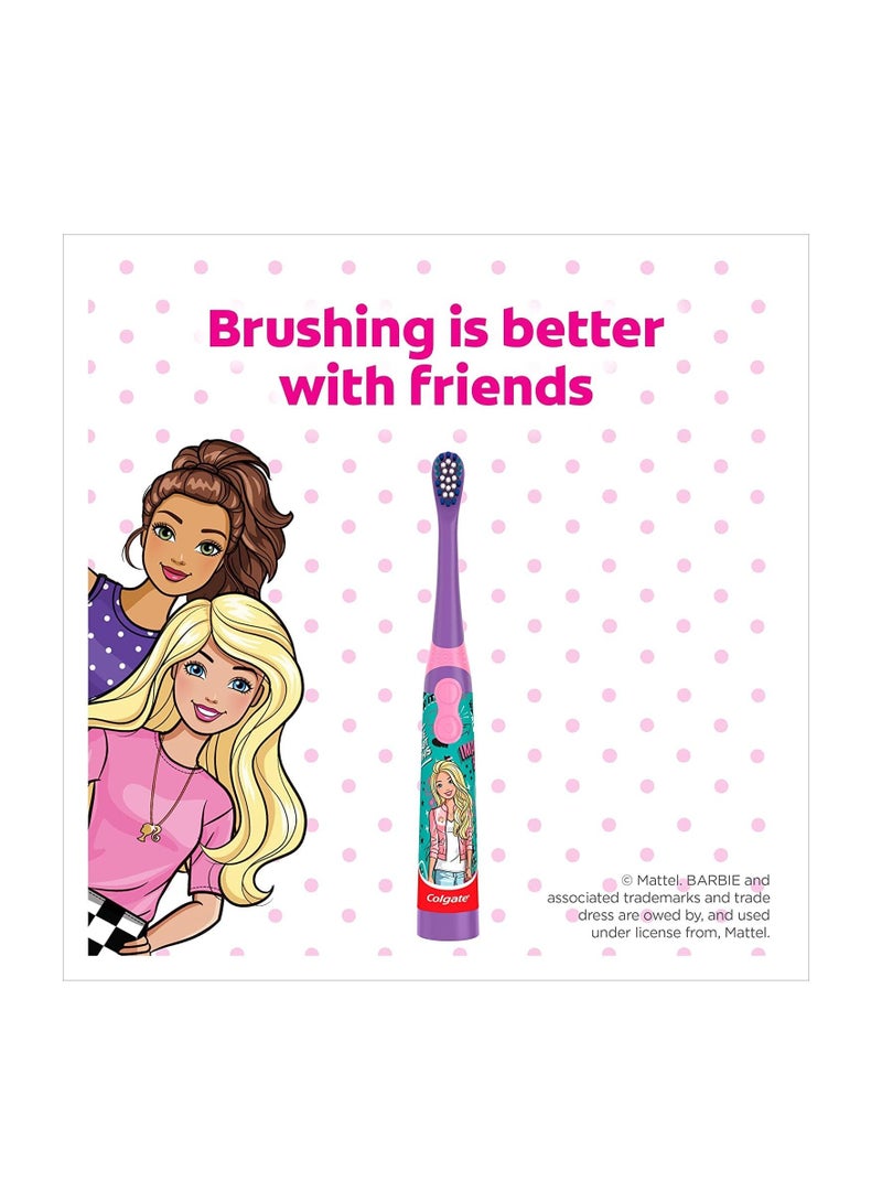 Colgate Kids 3+ Years Trolls Extra Soft Battery Toothbrush - Image 2