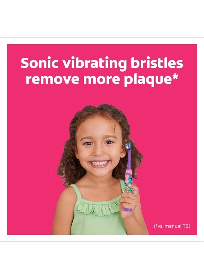 Colgate Kids 3+ Years Barbie Extra Soft Battery Toothbrush - Image 4