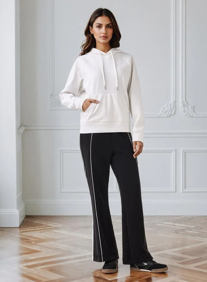 سبلاش فيڤ Rope Drawcord Hoodie with Kangaroo Pockets