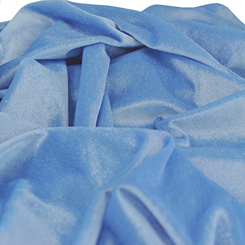 S&S Sands® Super Soft Double Bed Woollen Quilt Cover, 310TC Warm Duvet Cover, Woolen Duvet Cover/Rajai Cover/Blanket Cover/Quilt Cover King Size=90x100 Inches, Winter Blanket Cover (Sky) - Image 3