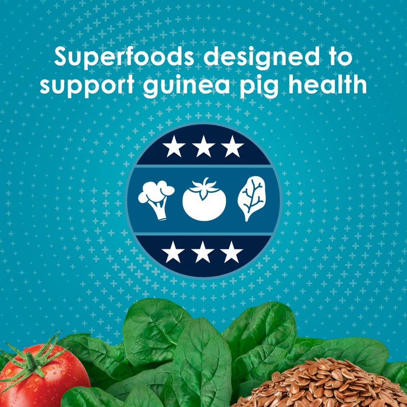 Kaytee Forti-Diet Pro Health Nourish+Protect Guinea Pig Food, Comprehensive Nutrition Backed by Science, Digestive Health, Immune Support, 5 pounds - Image 4