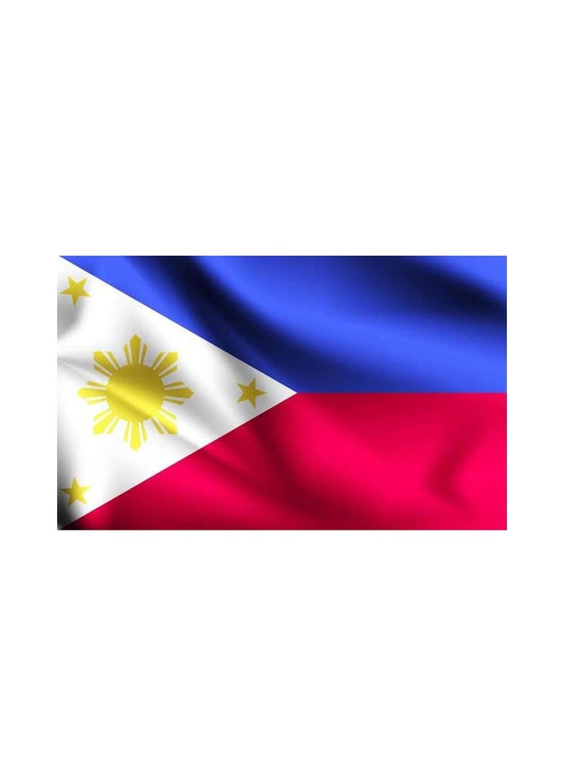 AFC 2019 PHILIPPINES FLAG size 96X64cm. It is designed as per the prevailing industry standards, it scores high on the aspect of utility. The quality material used in It's construction makes it durabl