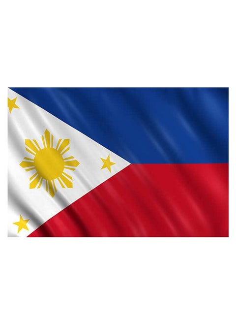 AFC 2019 PHILIPPINES FLAG size 96X64cm. It is designed as per the prevailing industry standards, it scores high on the aspect of utility. The quality material used in It's construction makes it durabl