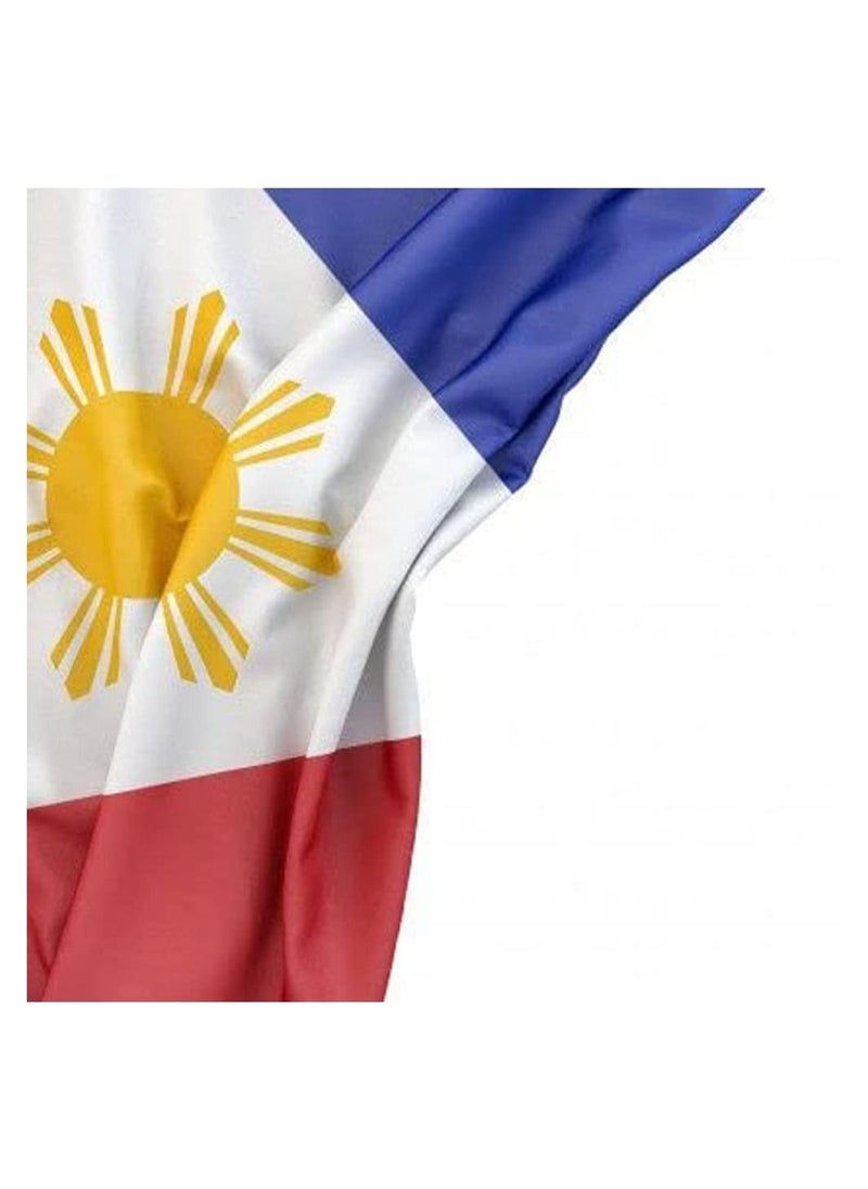 AFC 2019 PHILIPPINES FLAG size 96X64cm. It is designed as per the prevailing industry standards, it scores high on the aspect of utility. The quality material used in It's construction makes it durabl