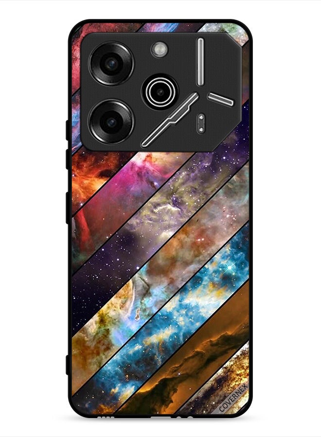 Covernex Tecno Pova 6 Pro 5G Protective Case Cover Stripes Pattern - Image 1