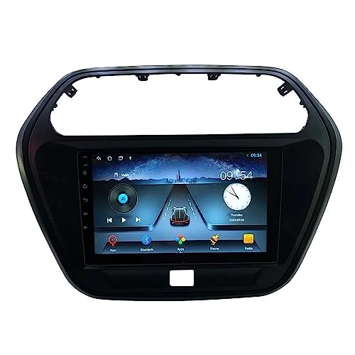 ModishOmbre Modorwy Original QLED 9” Zlink Car Android Stereo | OS 13 | 2GB+32GB | Display Support Car Play & Android Auto | incl. AHD Rear Camera & Frame Compatible with Mahindra TUV 300-1 Year Warranty - Image 1