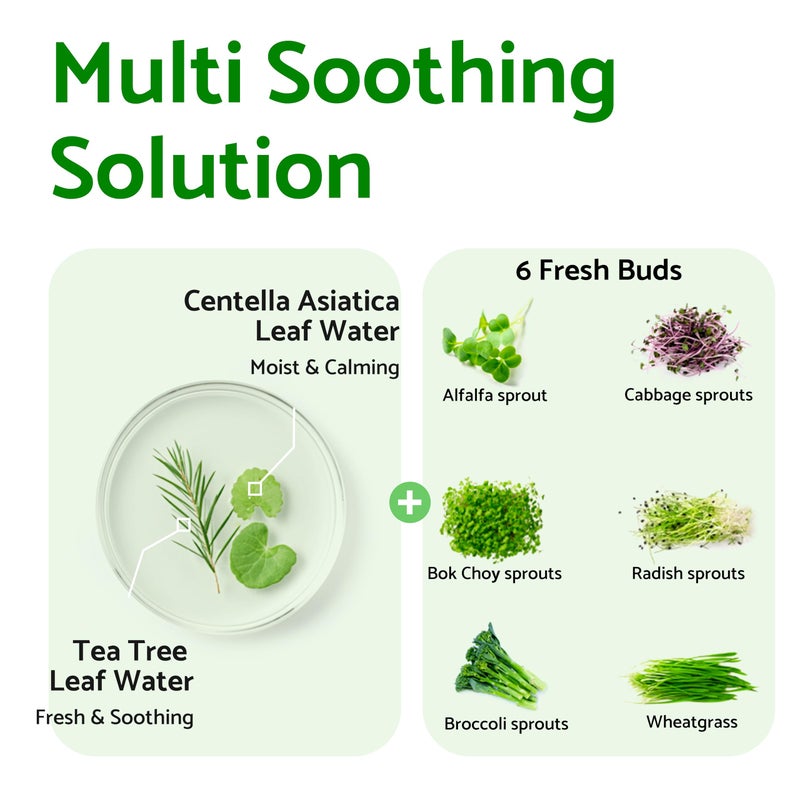 IUNIK Centella Calming Gel Cream Vegan Non-Sticky Moisturizing Blemish Care w/Centella Asiatica Tea Tree Soothes Acne Rosacea Oily & Sensitive Skin Korean Skincare - Image 5