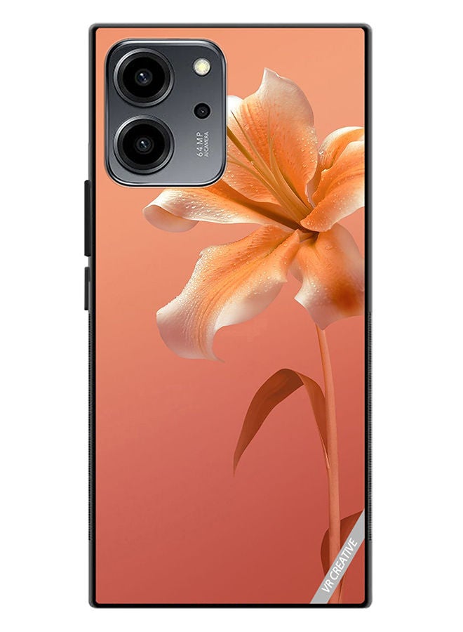 VR CREATIVE Protective Case Cover For Honor 80 SE Flower Design Multicolour - Image 1
