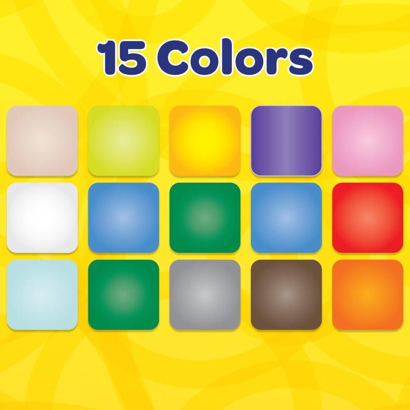 Crayola Model Magic (30pk), Bulk Modeling Clay Alternative, Air Dry, Kids Arts & Crafts, Classroom Supplies for Teachers, 15 Colors, 1oz - Image 4