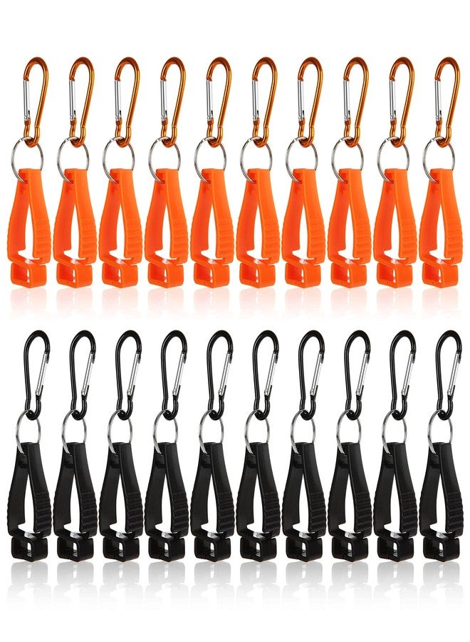 ZOEYES 20PCS Glove Clips Glove Belt Clips Work Safety Clip Glove Keeper Glove Holder Clip Glove Grabber Clip Holder for Belt Loop Guard Worker Construction - Image 1
