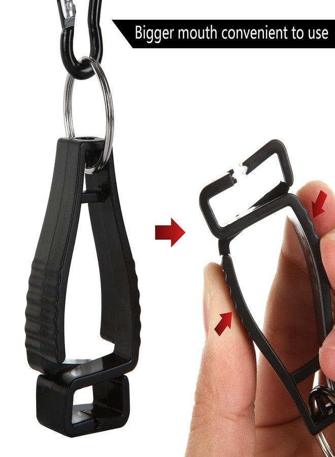 ZOEYES 20PCS Glove Clips Glove Belt Clips Work Safety Clip Glove Keeper Glove Holder Clip Glove Grabber Clip Holder for Belt Loop Guard Worker Construction - Image 5