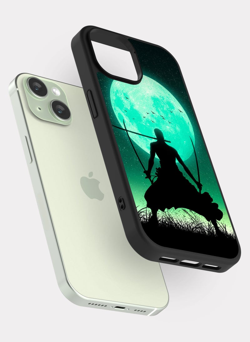 بكسلات كفر ايفون 15 ون بيس زورو اخضر - Image 2