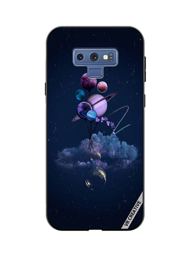 VR CREATIVE Protective Case Cover For Samsung Galaxy Note 9 Galaxy Design Multicolour - Image 1