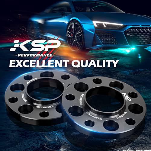 KSP PERFORMANCE KSP 5X112mm Wheel Spacers,12mm 66.56mm Hubcentric Bore Forged Tuning Spacer for Most Vehicle, Newer A4 S4 A5 S5 A6 S6 A7 S7 A8 Quattro, 2019+ (G-Chassis),2pcs - Image 4