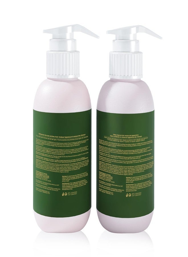 Herbishh Ginger Extract Thickening Shampoo and Hair Conditioner for Hair Thickening | Suitable for All Type Hair | Sulphates & Parabens Free - Image 2