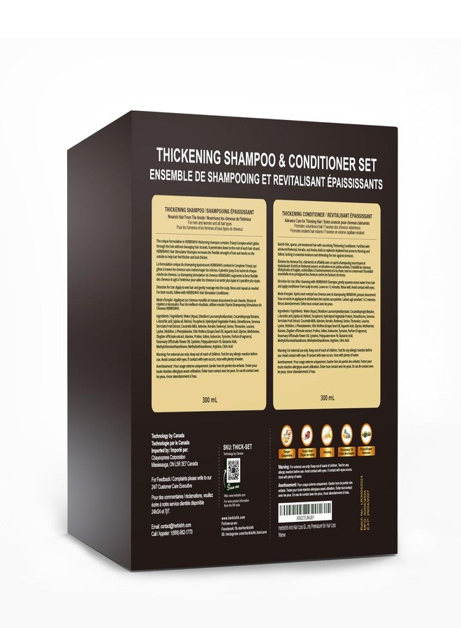 Herbishh Ginger Extract Thickening Shampoo and Hair Conditioner for Hair Thickening | Suitable for All Type Hair | Sulphates & Parabens Free - Image 4