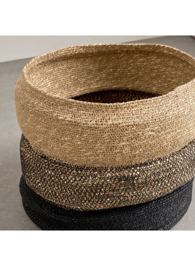 Home Box Noir Sea Grass Planter 30 x 30 x 30 cm  - Image 1
