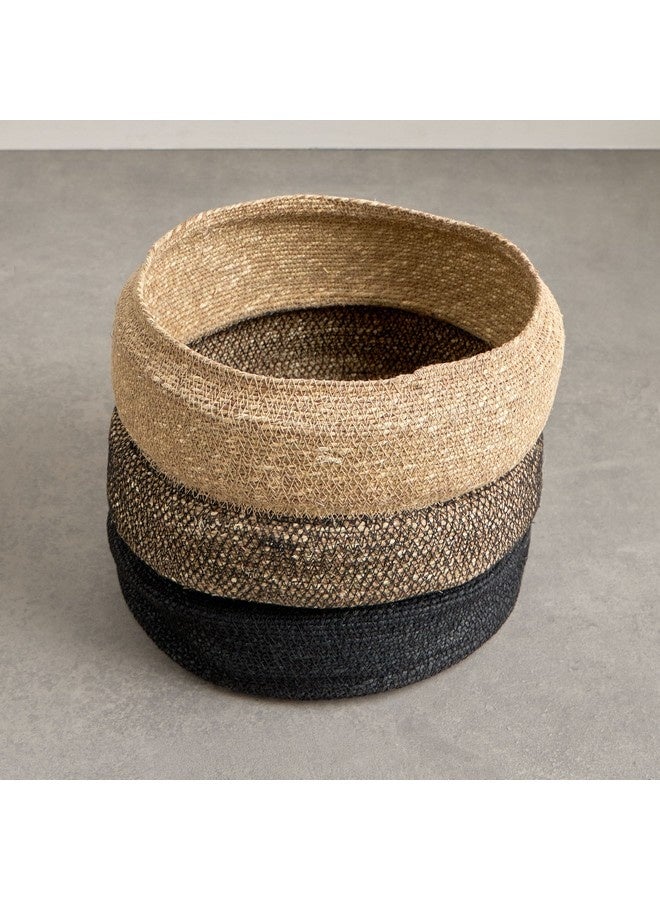 Home Box Noir Sea Grass Planter 30 x 30 x 30 cm  - Image 2