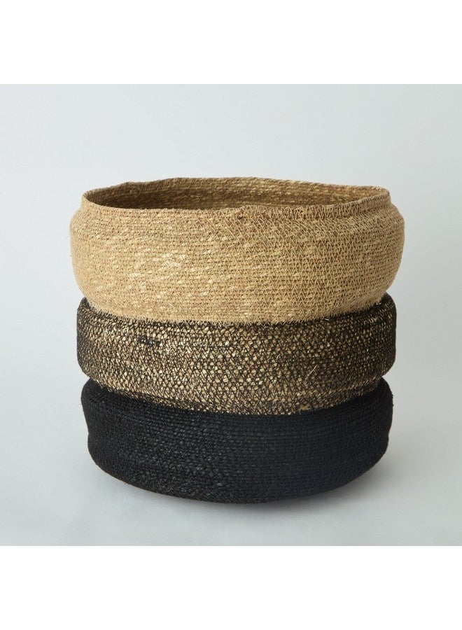 Home Box Noir Sea Grass Planter 30 x 30 x 30 cm  - Image 4