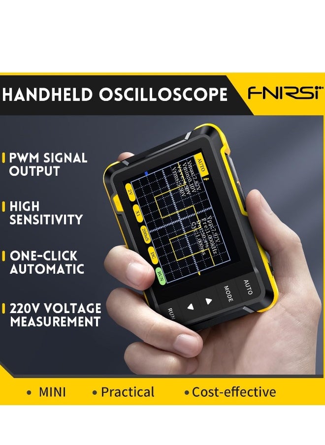 Generic DSO152 Oscilloscope - Portable Handheld Digital Oscilloscope Kit with 2.8" TFT Display, 2.5MS/s High Sampling Rate, 200KHz Bandwidth, Trigger Function Auto/Normal/Single  - Image 2
