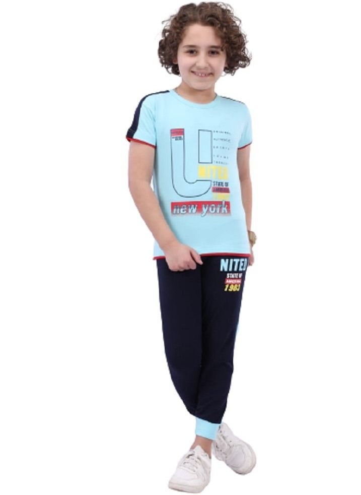 lecoo Cotton summer pajamas for boys - suitable for going out, clubbing and home  - Image 2