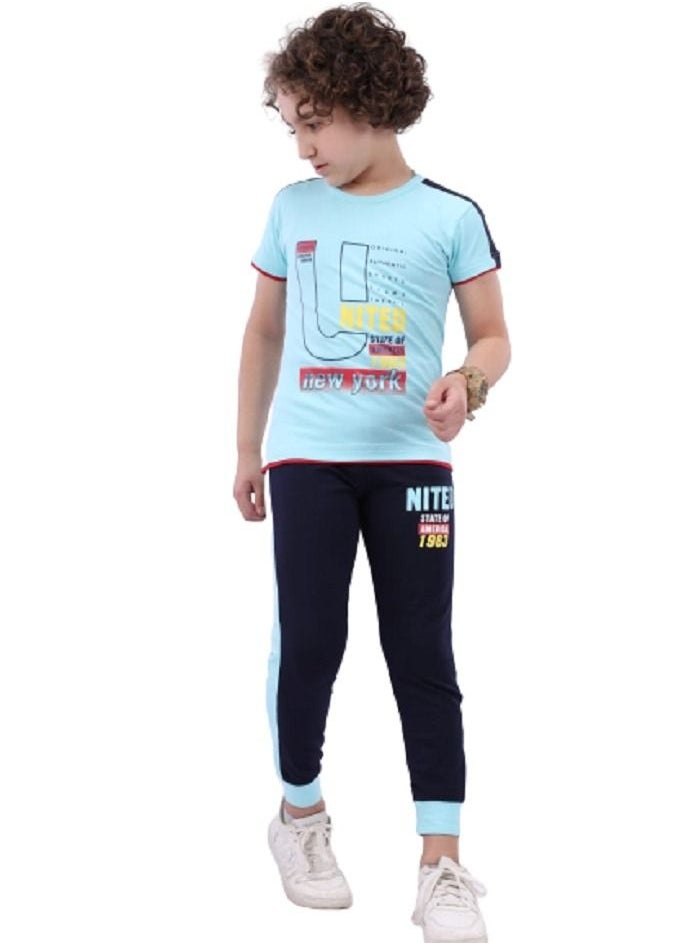 lecoo Cotton summer pajamas for boys - suitable for going out, clubbing and home  - Image 3