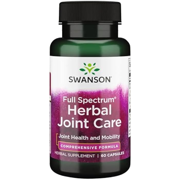 Swanson Full Spectrum Herbal Joint Care 60 Capsules - Image 1
