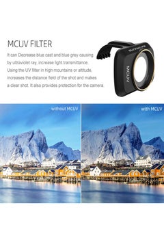 KASTWAVE ND Filter Set for DJI Mavic Mini/Mini 2 / Mini SE Accessories 6 Piece Filter Set Multi-Coated Filter Camera Lens Drone Camera Lens Accessories (MCUV, CPL, ND4, ND8, ND16, ND32)  - Image 5
