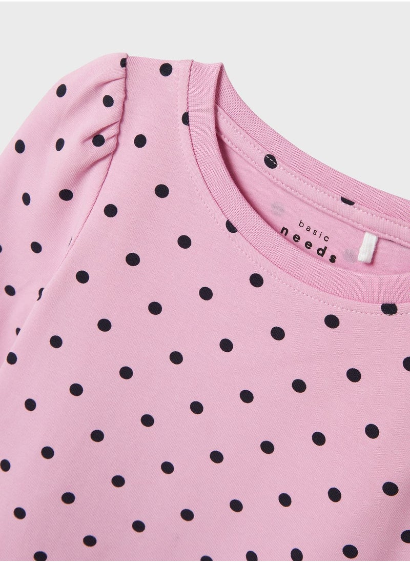 NAME IT Kids Polka Dot Dress  - Image 3