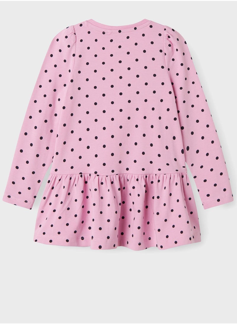 NAME IT Kids Polka Dot Dress  - Image 2