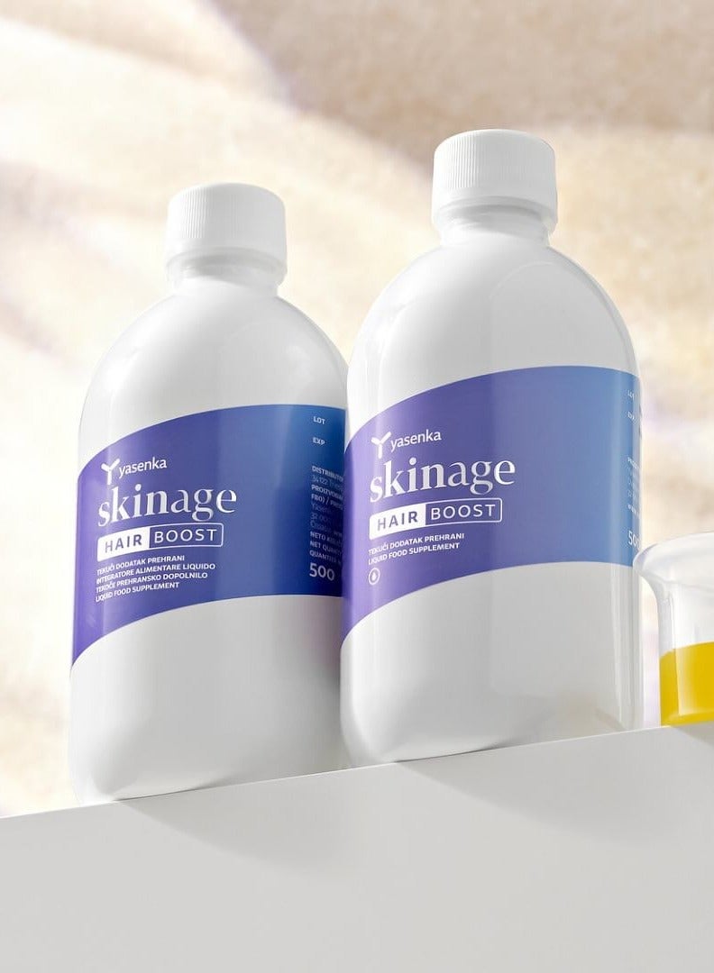 Yasenka Skinage Hairboost Syrup 500ML  - Image 3