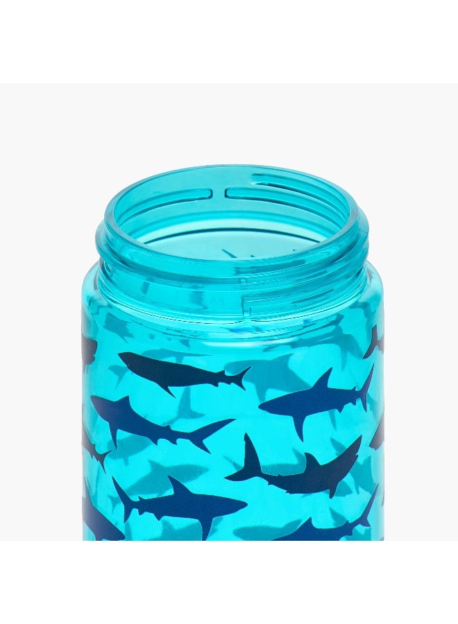 Bentgo Shark Print Water Bottle for Kids - Image 4