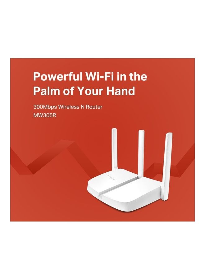 MERCUSYS Wireless N Router 300Mbps White - Image 3
