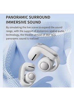 General Gaming Headset Bluetooth 5.3 Earbuds with Ear Clips for Sports and Gaming Open Earphones HiFi Stereo 350MAh Long Standby Time Bone Conduction Headphones  - Image 2
