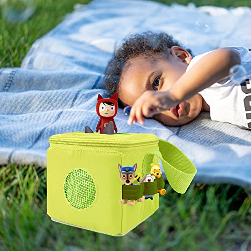 Annmore Carrying Case for Toniebox, Storage Organizer for Audio Player and Figures, Compatible with Version 1 and 2 (Green) - Image 5