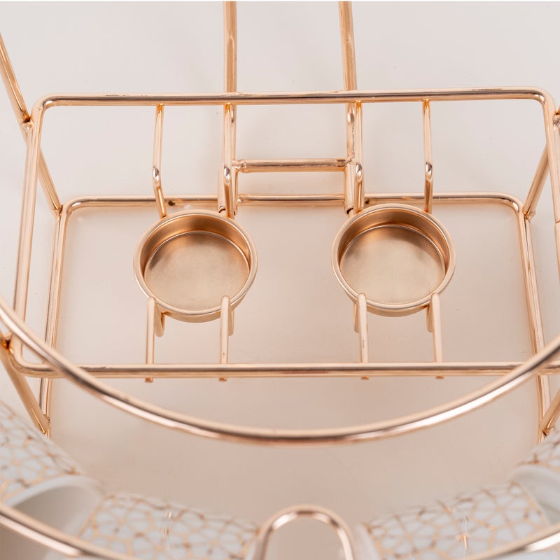 لا ميسا طقم شوربة بورسلان 16 قطعة من لامسا - Image 5