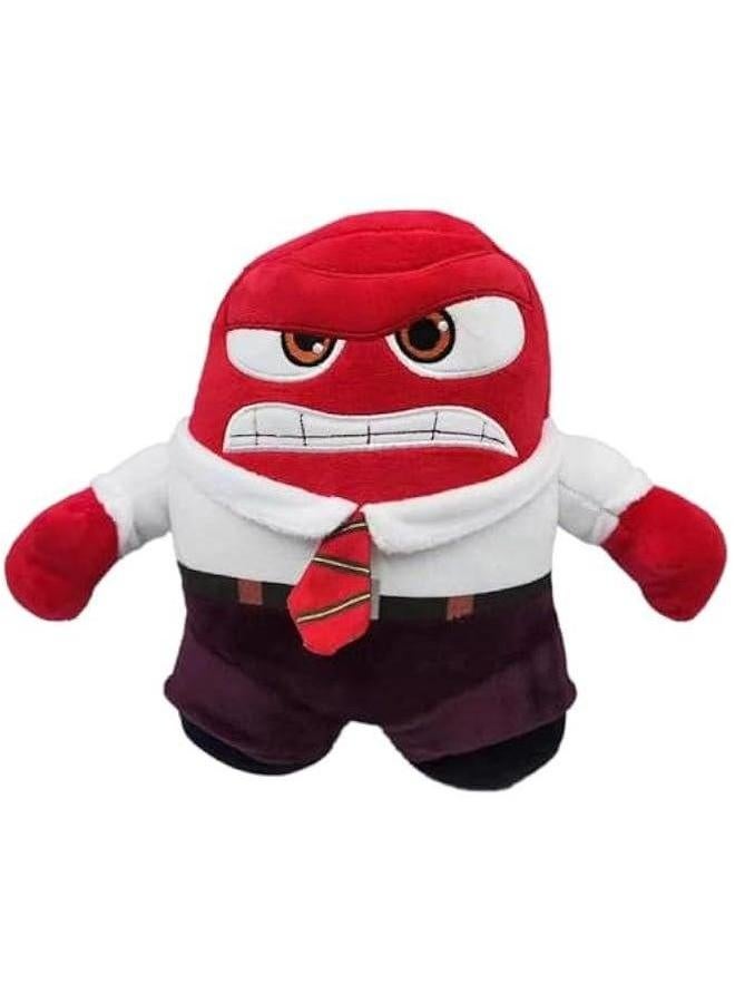 Inside Out 2 Anger Plush Toys, Pillow Plush, Soft Doll Stuffed Animals Toy for Kids, Boys, Girls, Best Gift Choice Graduation Birthday Movie Fans (Anger) - Image 1