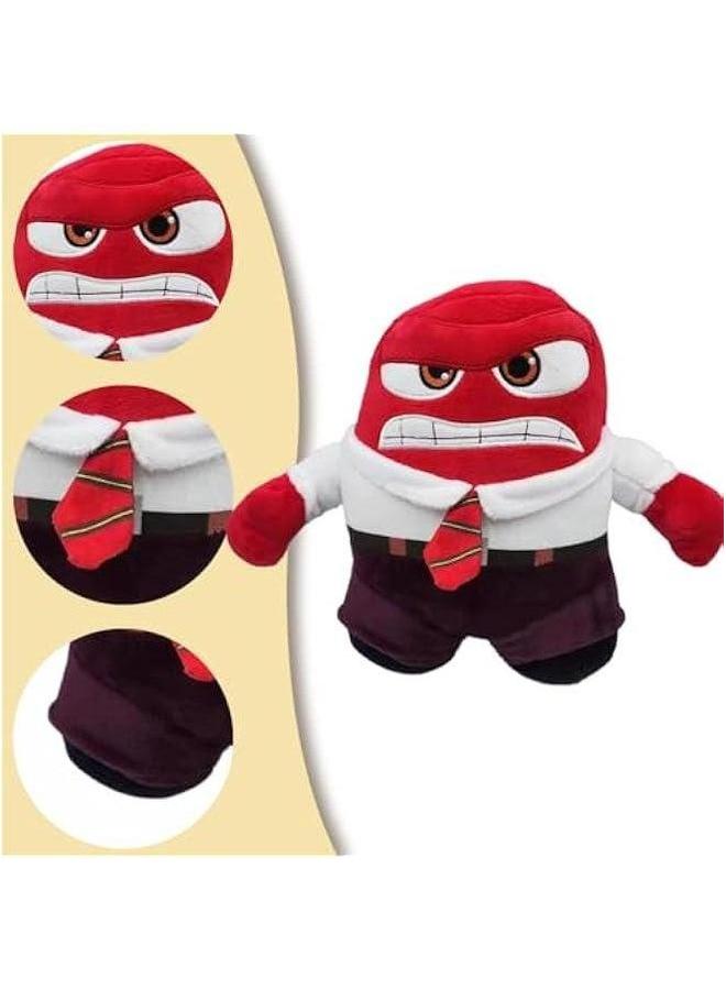 Inside Out 2 Anger Plush Toys, Pillow Plush, Soft Doll Stuffed Animals Toy for Kids, Boys, Girls, Best Gift Choice Graduation Birthday Movie Fans (Anger) - Image 2