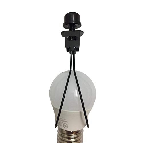 RddenIy Lamp Shade Light Bulb Clip Lampshade Adapter - Finial and Lampshade Levellers for Clip On Light Bulbs - Image 4
