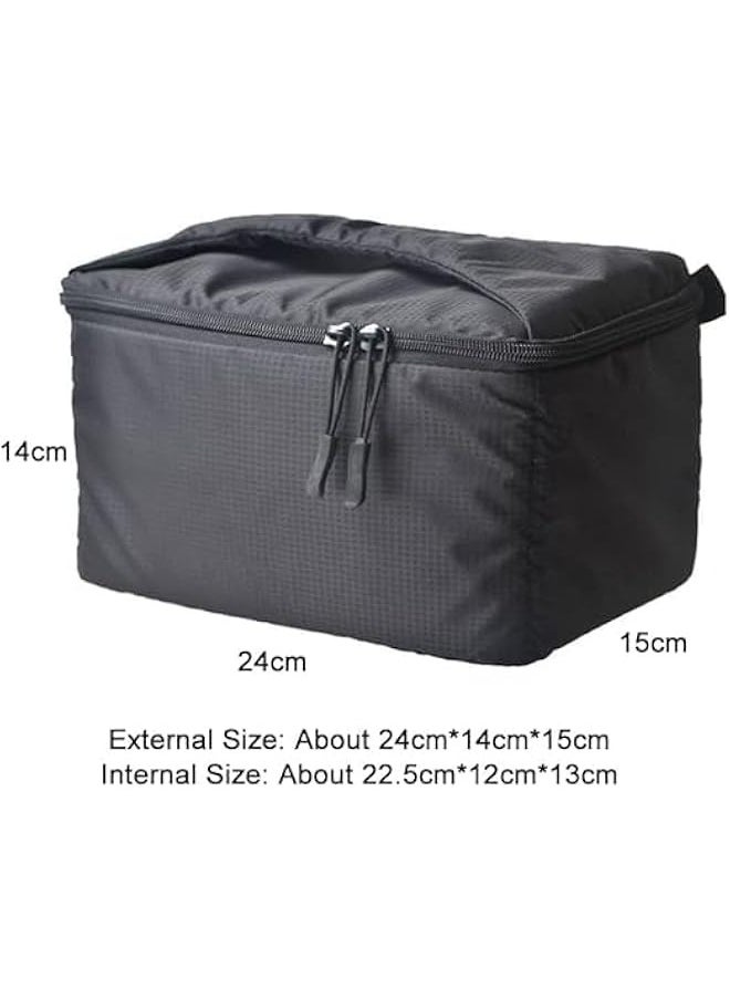 TRASSLE Projector Storage Bag Travel Bag, Waterproof Camera Bag Insert Shockproof DSLR SLR Camera Padded Case for Nikon Canon Camera Sony Lens Bags Cases and Accessories  - Image 2
