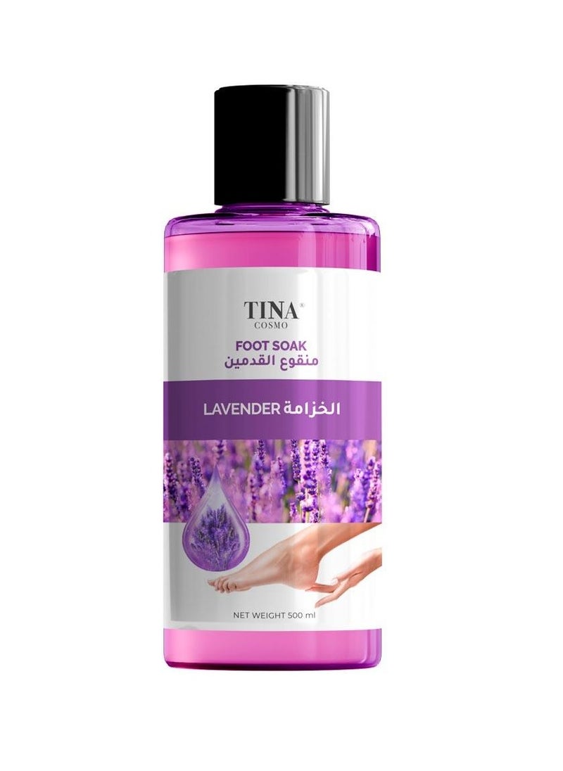 Tina Cosmo - Foot Soak Lavender 500 ml - Image 1