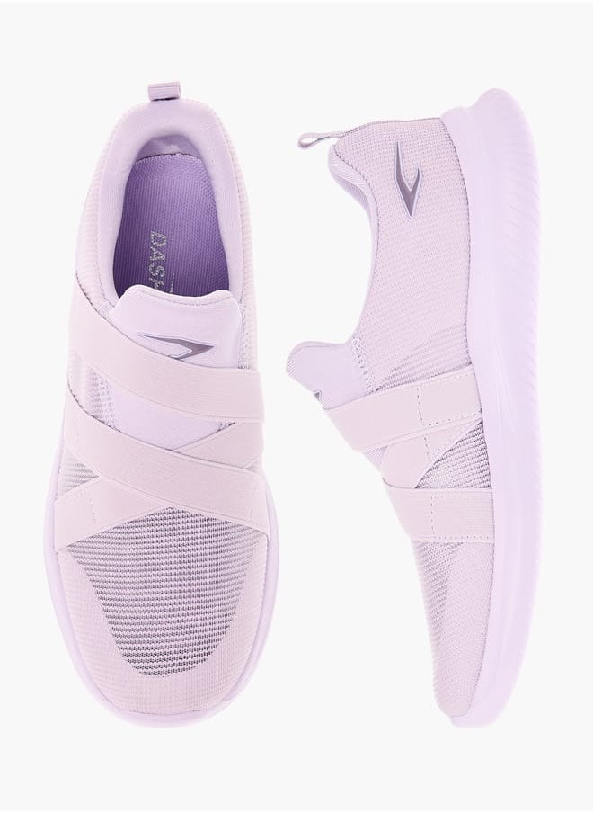Dash - Girls Logo Detail Slip-On Sports Shoes - Image 1