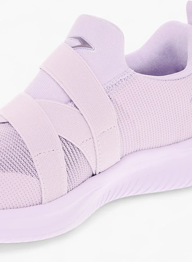 Dash Girls Logo Detail Slip-On Sports Shoes