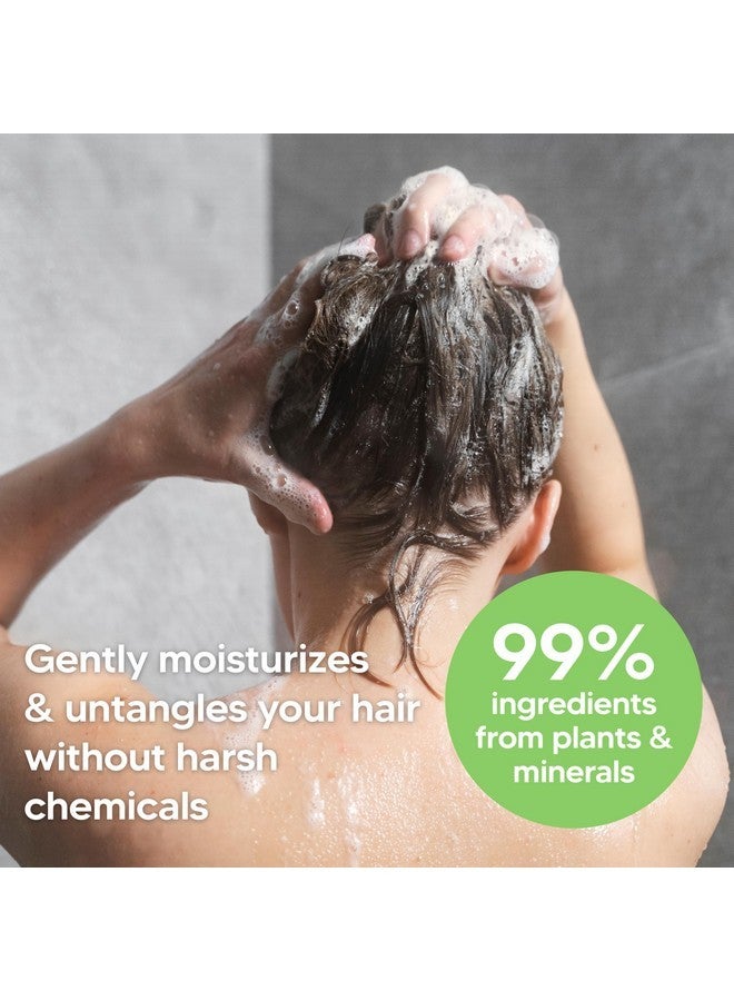 nature clean Nature Clean All-natural Sulfate-free Conditioner For Women & Men. 99.9% Natural Ingredients Non-Toxic Fragrance-Free Hypoallergenic & Unscented. Gentle Color Safe For Color-Treated Hair 10 oz / 300ml  - Image 3