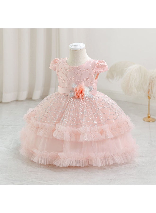 Baby Girl Dress Kid Birthday Party Dresses One Piece Little Girls' Clothing Holiday - Image 2