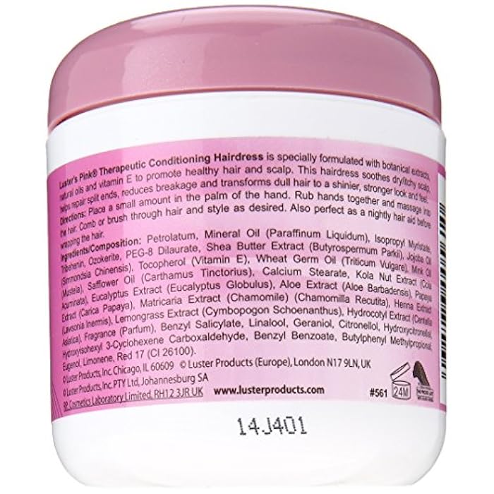 Luster's Pink Conditioner Hairdress, 5 Ounce - Image 2
