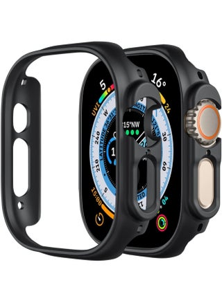 2 Pack Smiling Case Compatible with Apple Watch Ultra 49mm, Hard PC Bumper Case All-Around Edge Shockproof Protective Cover Frame - pzsku/Z0063F6E10638372F10C0Z/45/_/1700218125/49868b96-df0d-409e-9b71-7ea35e23b393