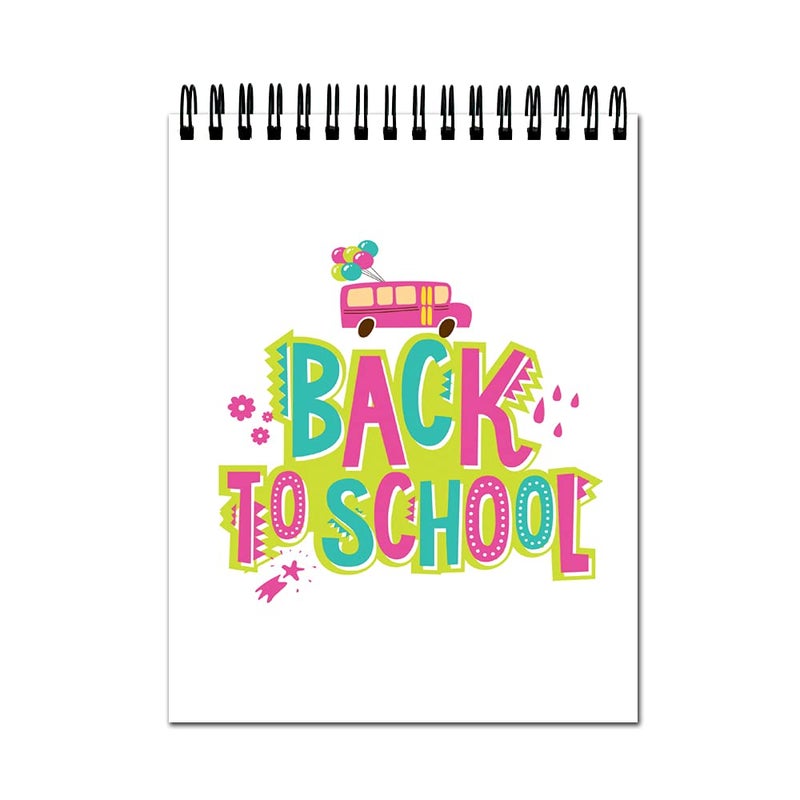 Anuman007 Sketch Book Back to School Sketch Book A4 Thick Sheets A4 Size,100 Sheets/200 Pages - Image 1